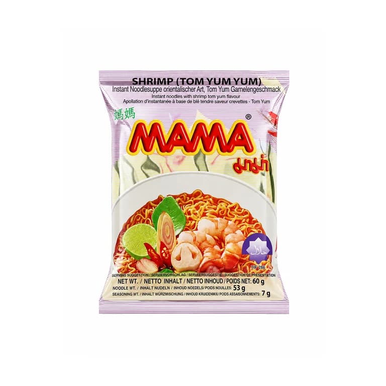Instantnudeln Shrimp von Mama