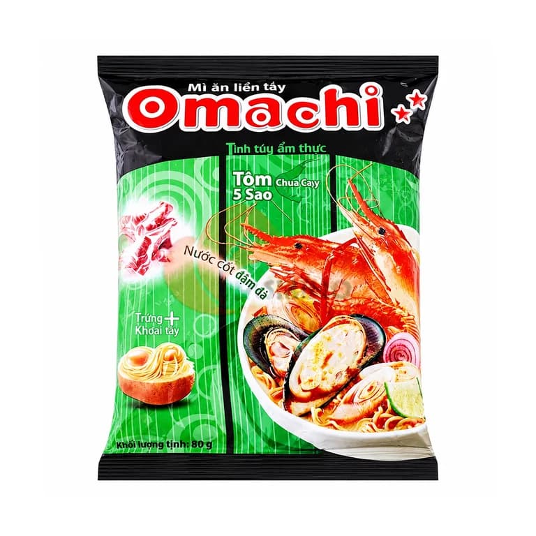 Instantnudeln Shrimp von Omachi