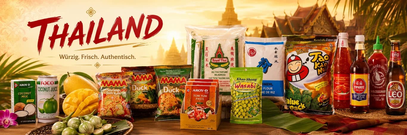 Thailändische Lebensmittel und Produkte bei MyAsiaShop