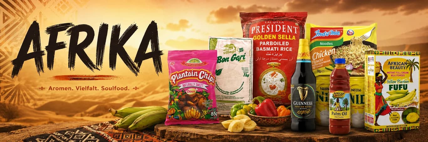 Afrikanische Lebensmittel und Produkte bei MyAsiaShop